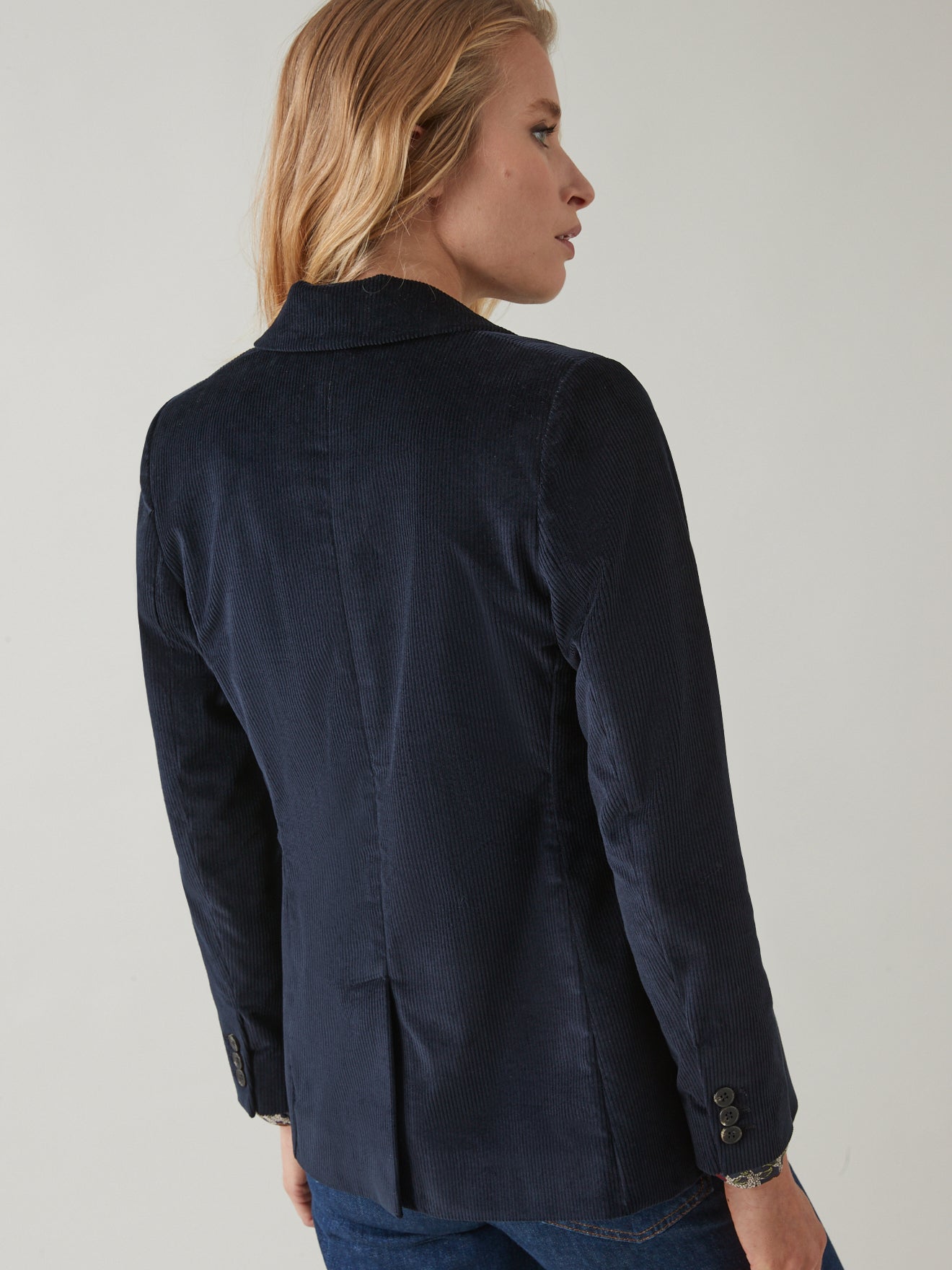 Veste velours côtelé femme