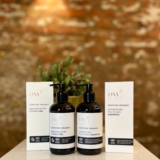 oxy8 Naturkosmetik Set - HAAR SHAMPOO & SHOWER GEL - Pflege Duo für den Mann