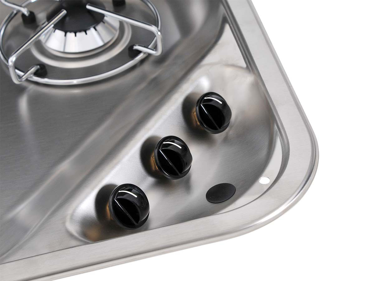 CAN FC1347-E-W inbouw gaskookplaat