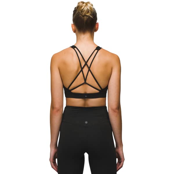 Brassière PRANA HEAVANA EVERY DAY BRA W BLACK HEATHER