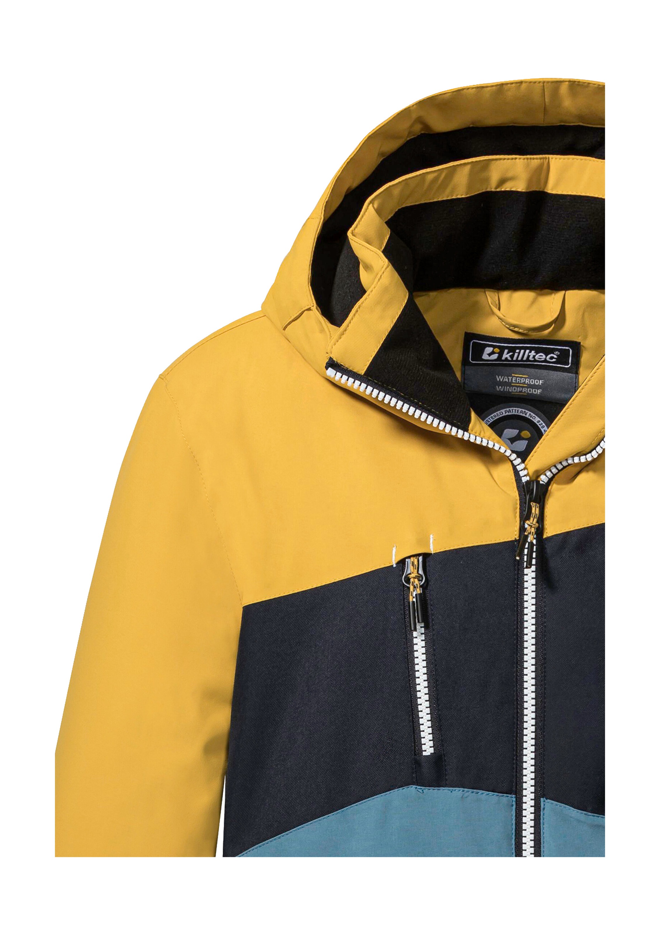 Killtec Outdoorjacke »KOW 204 BYS JCKT« Wasserdichte, atmungsaktive Winterjacke mit verstellbarer Kapuze