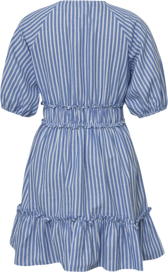 A-VIEW Safia dress Blue/white stribe