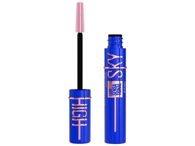 Maybelline Mascara Lash Sensational Sky High Blue Mist Wimperntusche sorgt für extreme Länge und volles Volumen