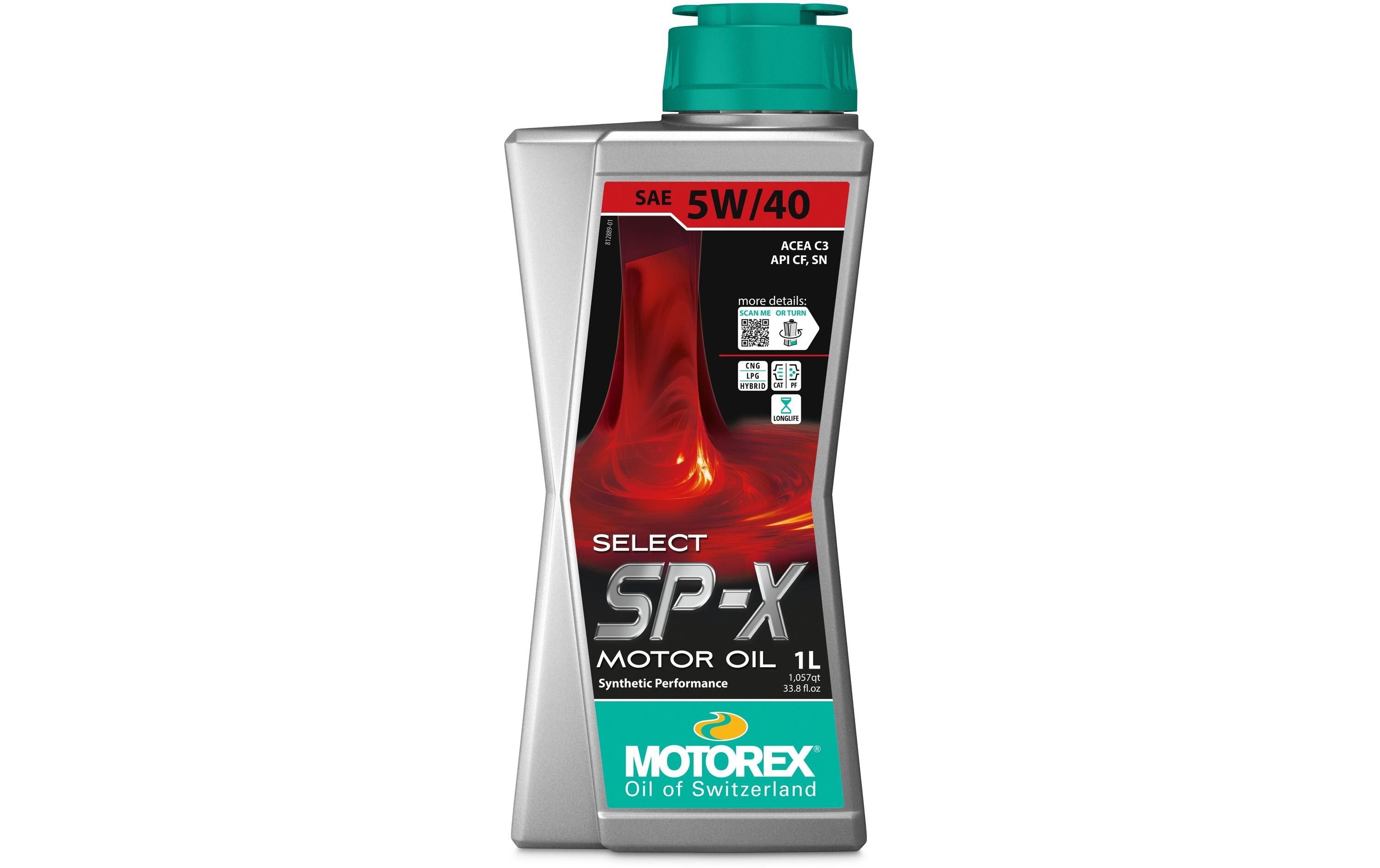 Motorenöl SELECT SP-X 5W/40, 1 lSAE 5W/40