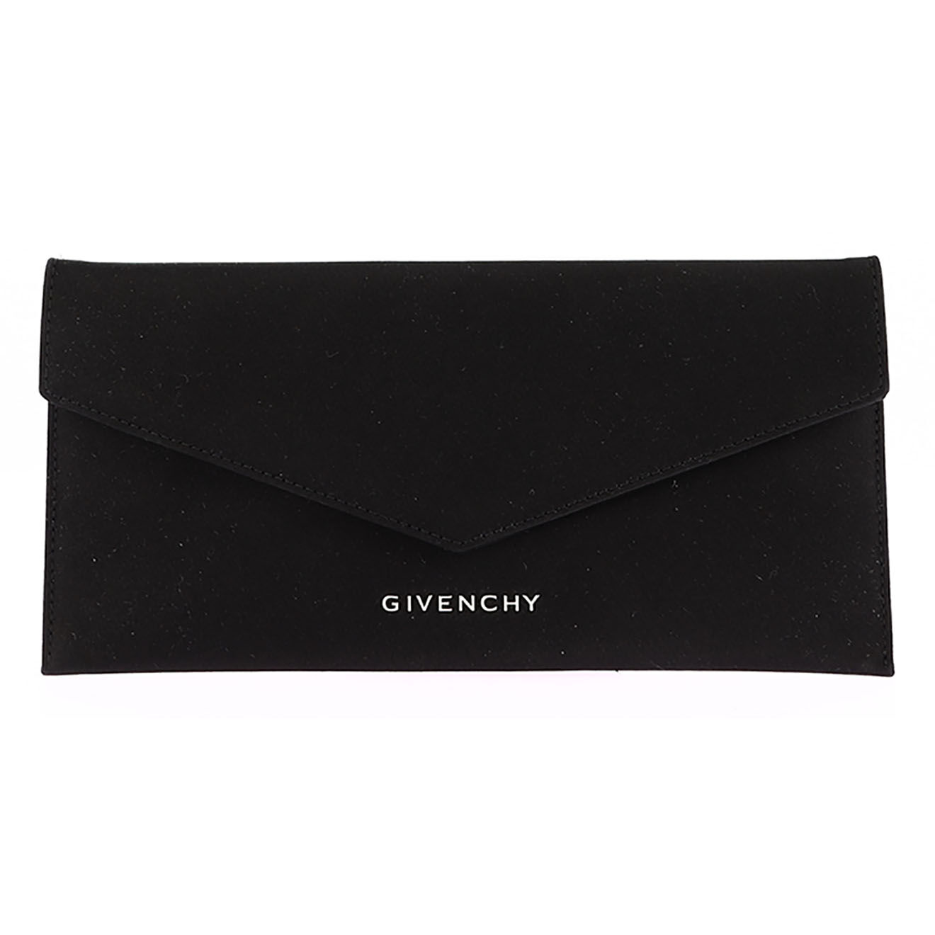 Givenchy Pochette en Satin noire - Neuf sans étiquette - L.23 cm
