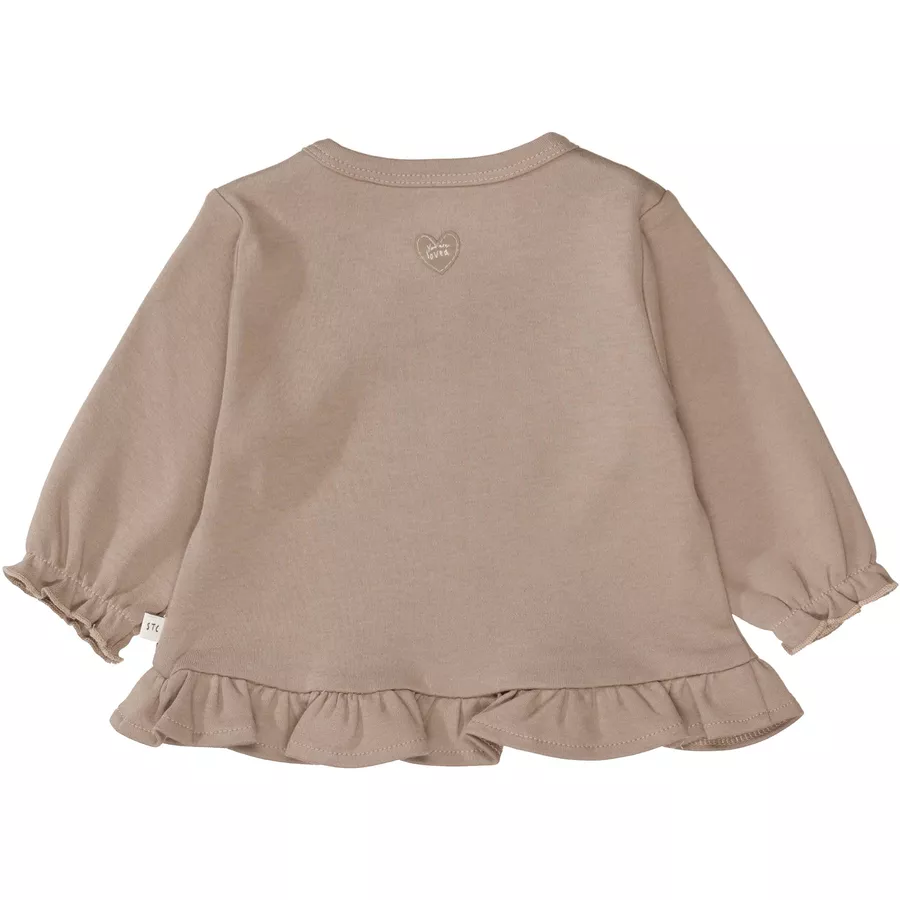 STACCATO Langarmshirt taupe