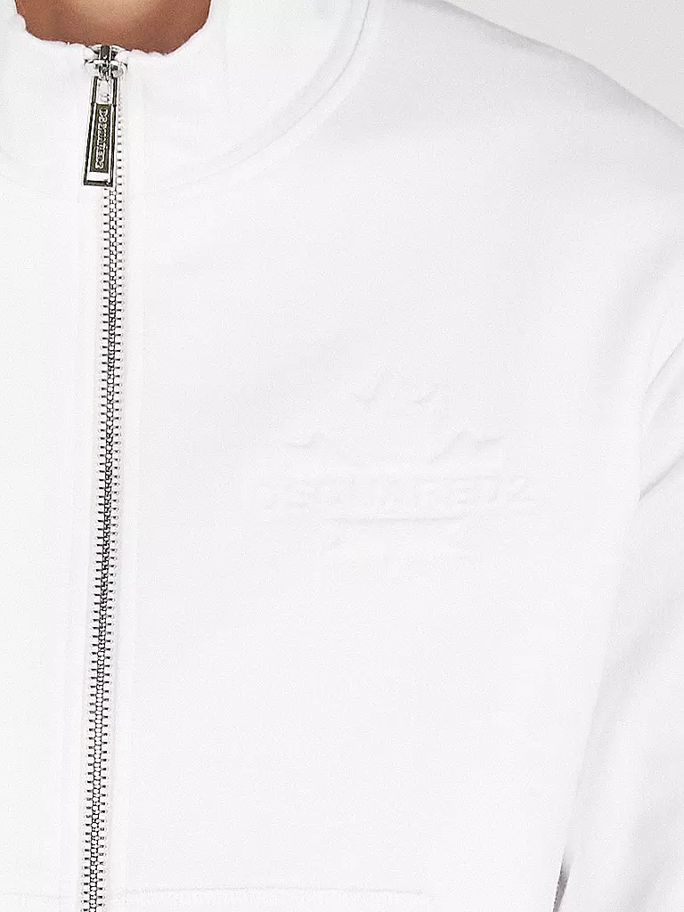 DSQUARED2 Sweatjacke weiss