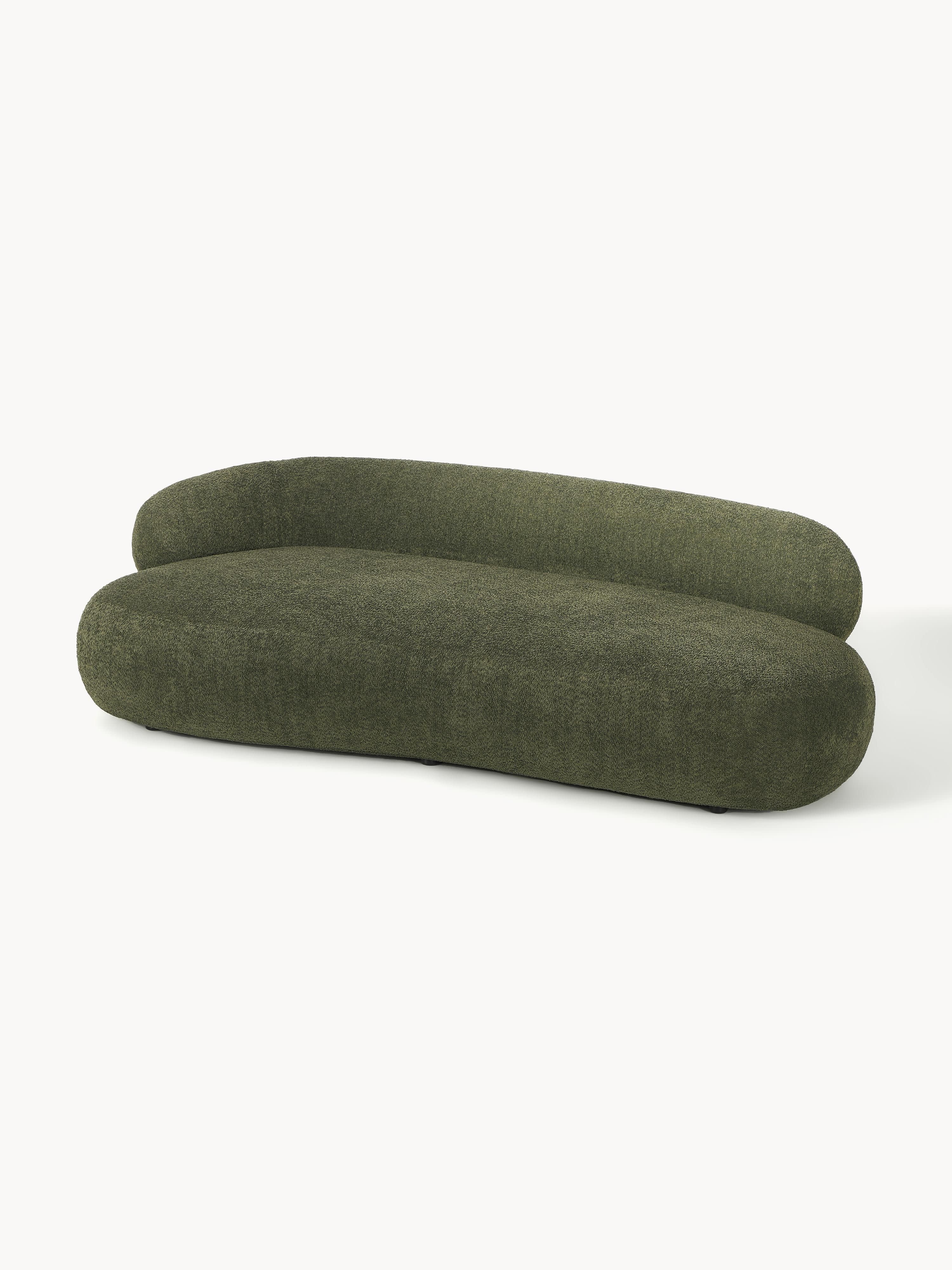 Bank Alba (3-zits) uit teddy-bouclé