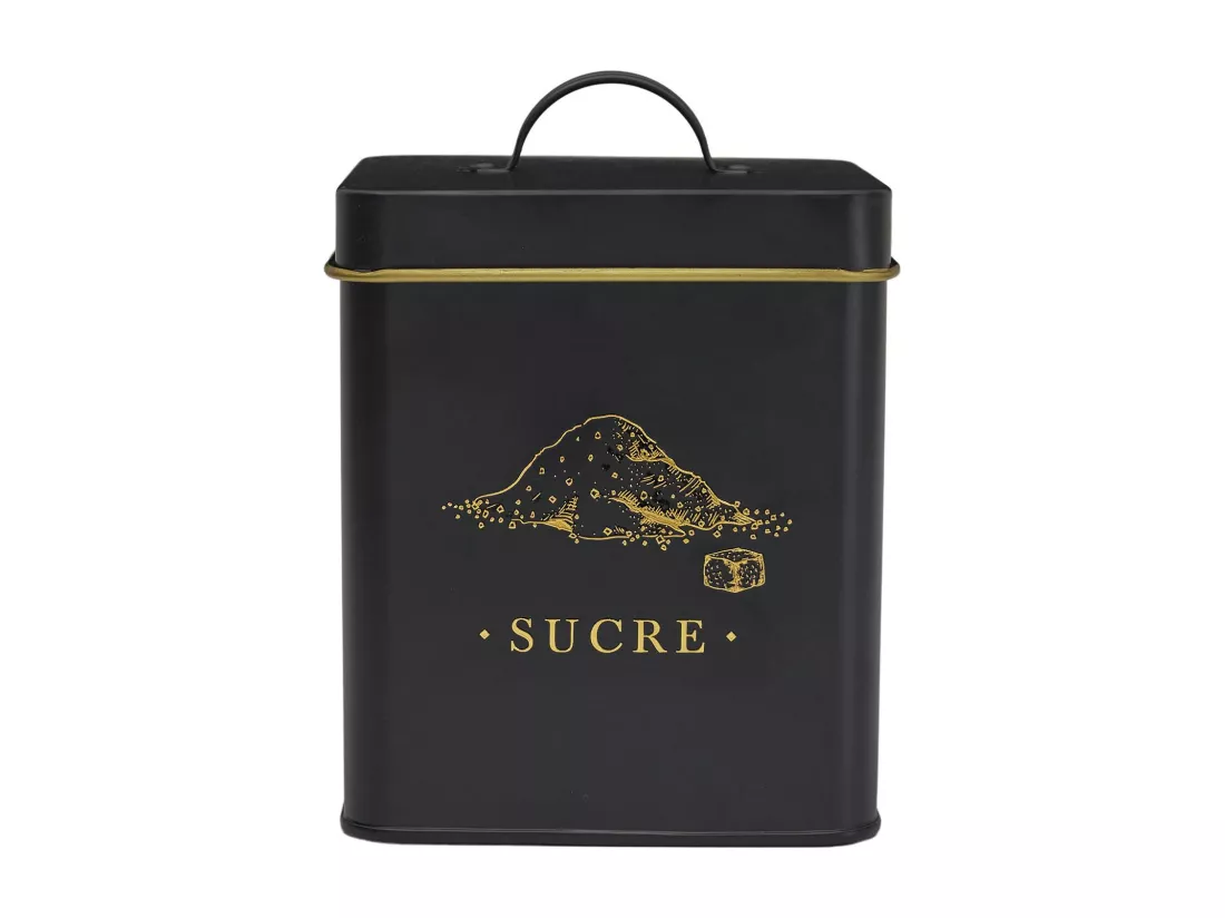 Boîte à Sucre en Métal 