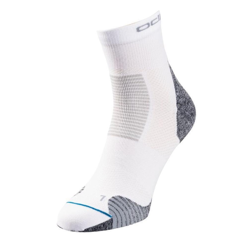 X1 Paire de Chaussettes Blanc Odlo Ceramicool Stabilizer