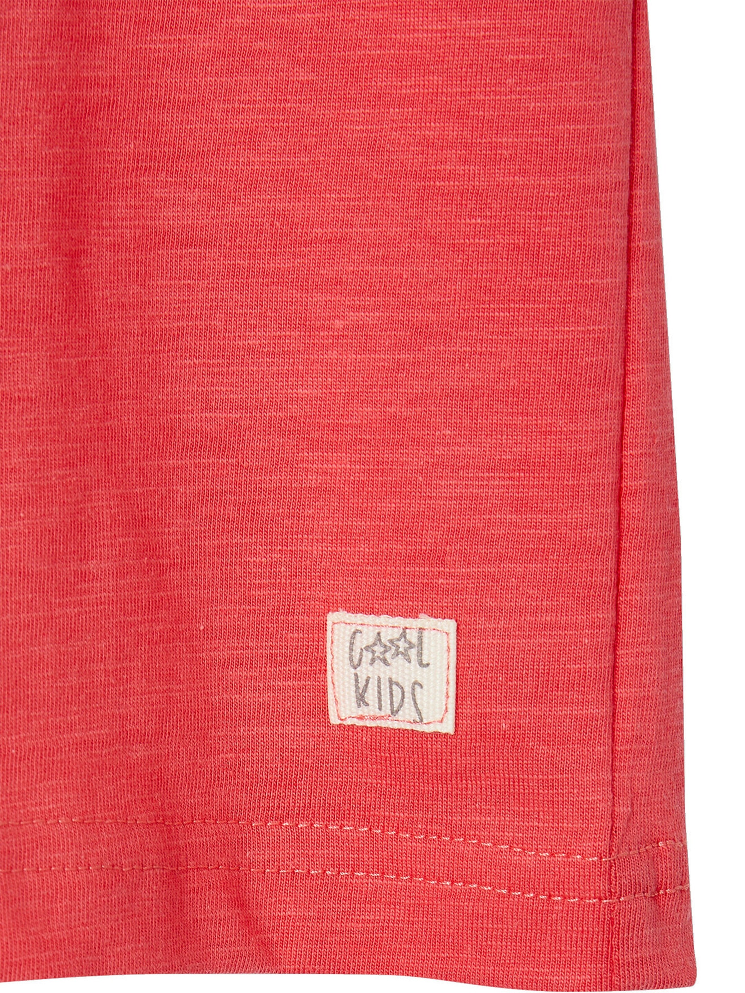 Vertbaudet Jungen T-Shirt BASIC koralle