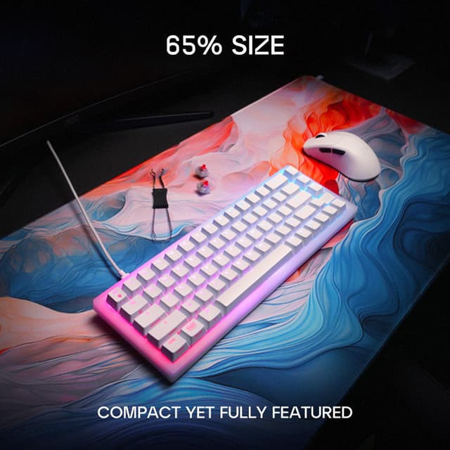 Cherry Xtrfy K5V2 gaming-keyboard (White)