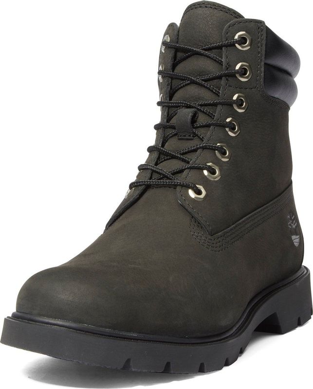 Timberland - 6 in Basic - Veterboots - Jet Zwart - Volnerfleer