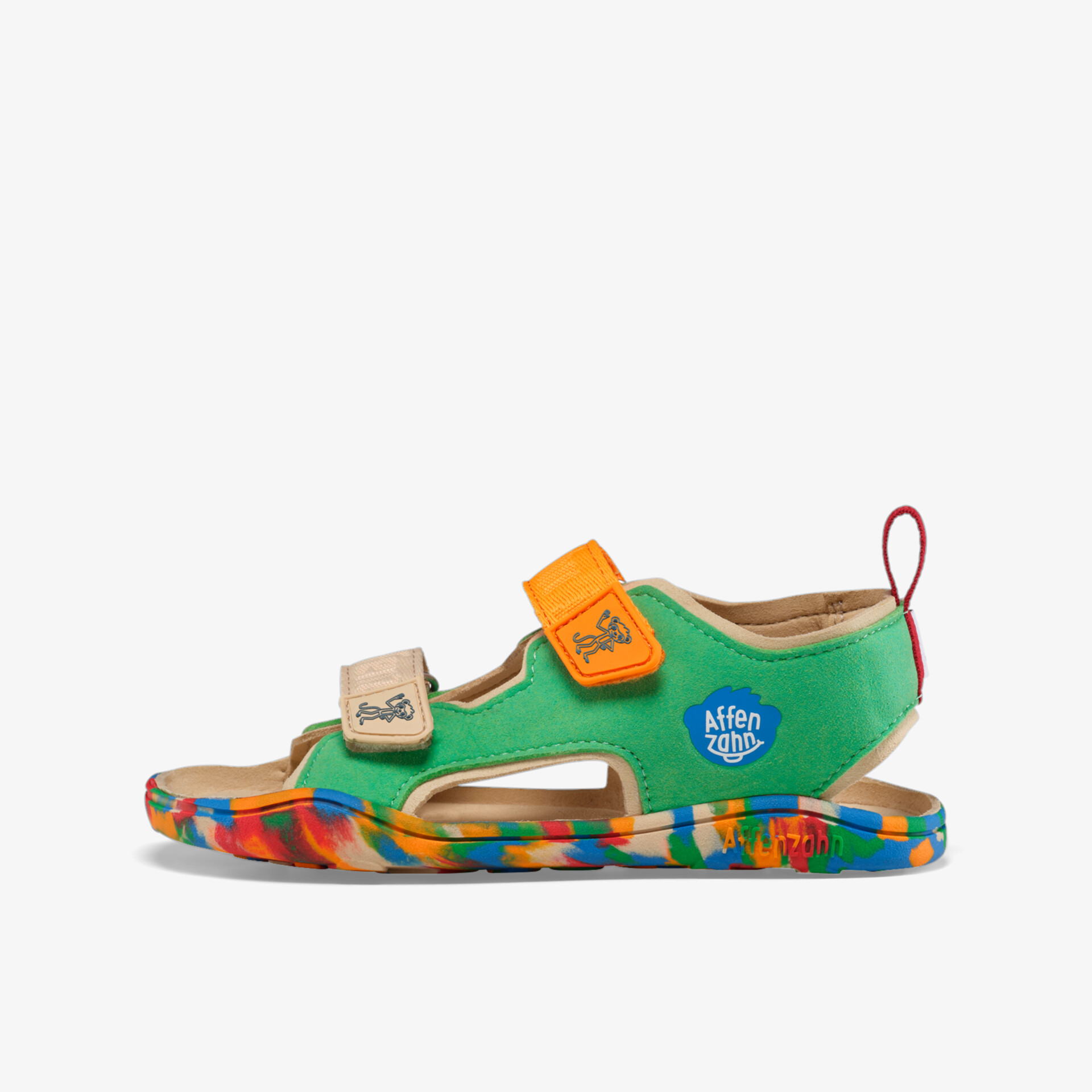 Affenzahn Kinder Sandalen grün