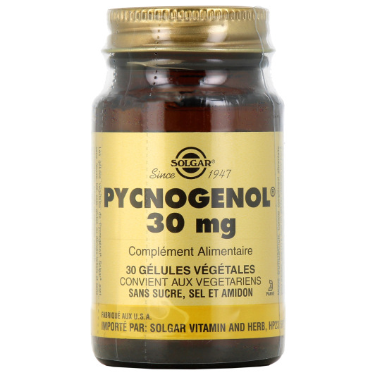 Solgar Pycnogénol 30 mg - Circulation Sanguine