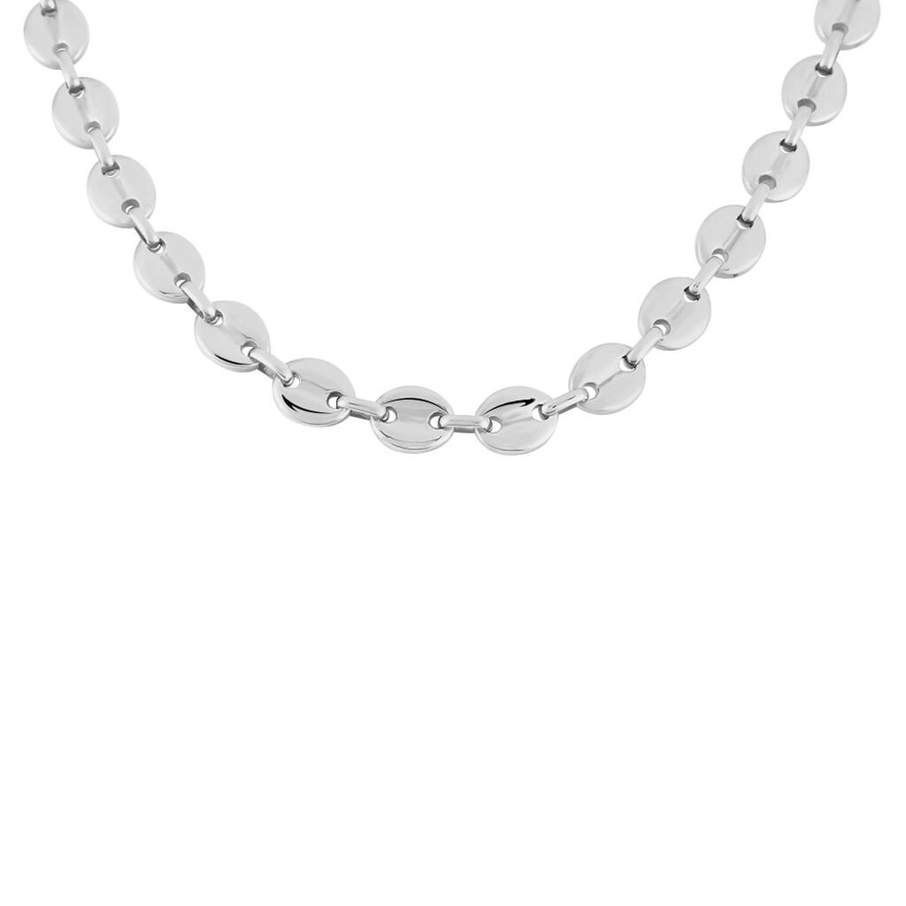 Collier Cadia Acier Blanc