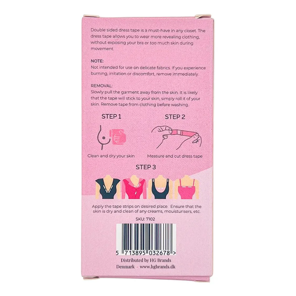 Shapelux Dobbeltklæbende Dress Tape Stripes - 30 stk.