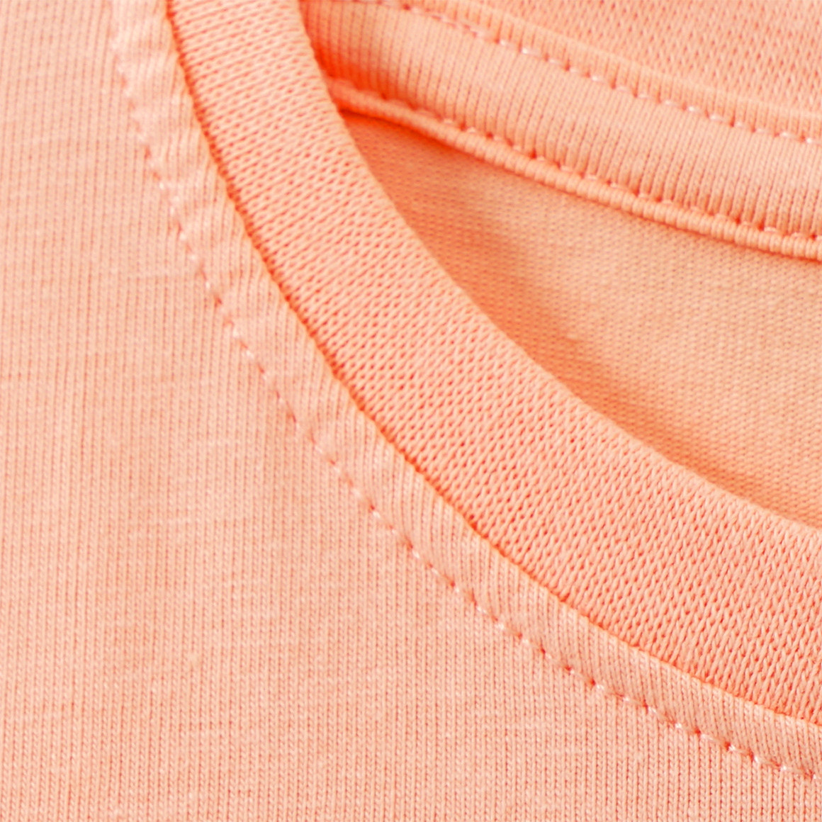 Topolino Mädchen T-Shirt mit Puff-Print hellorange