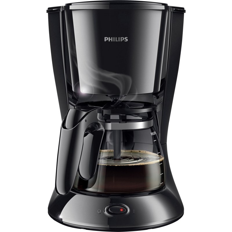 Machine à café filtre Daily Philips, noire