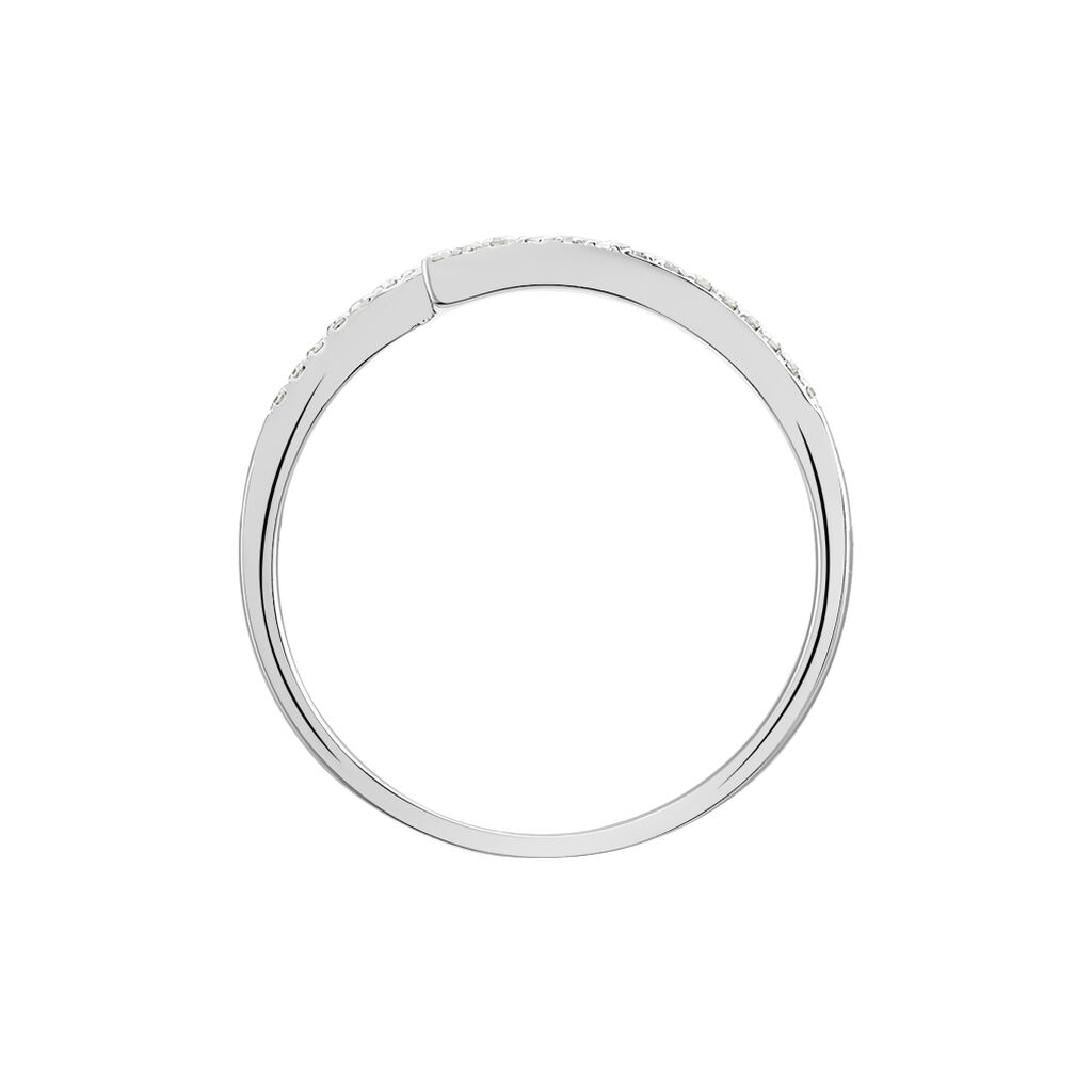 Bague Eternite Or Blanc Diamant