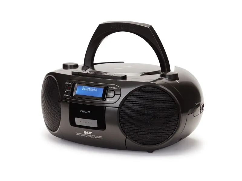 AIWA BBTC-660DAB - Boombox - 4 Watt - sort