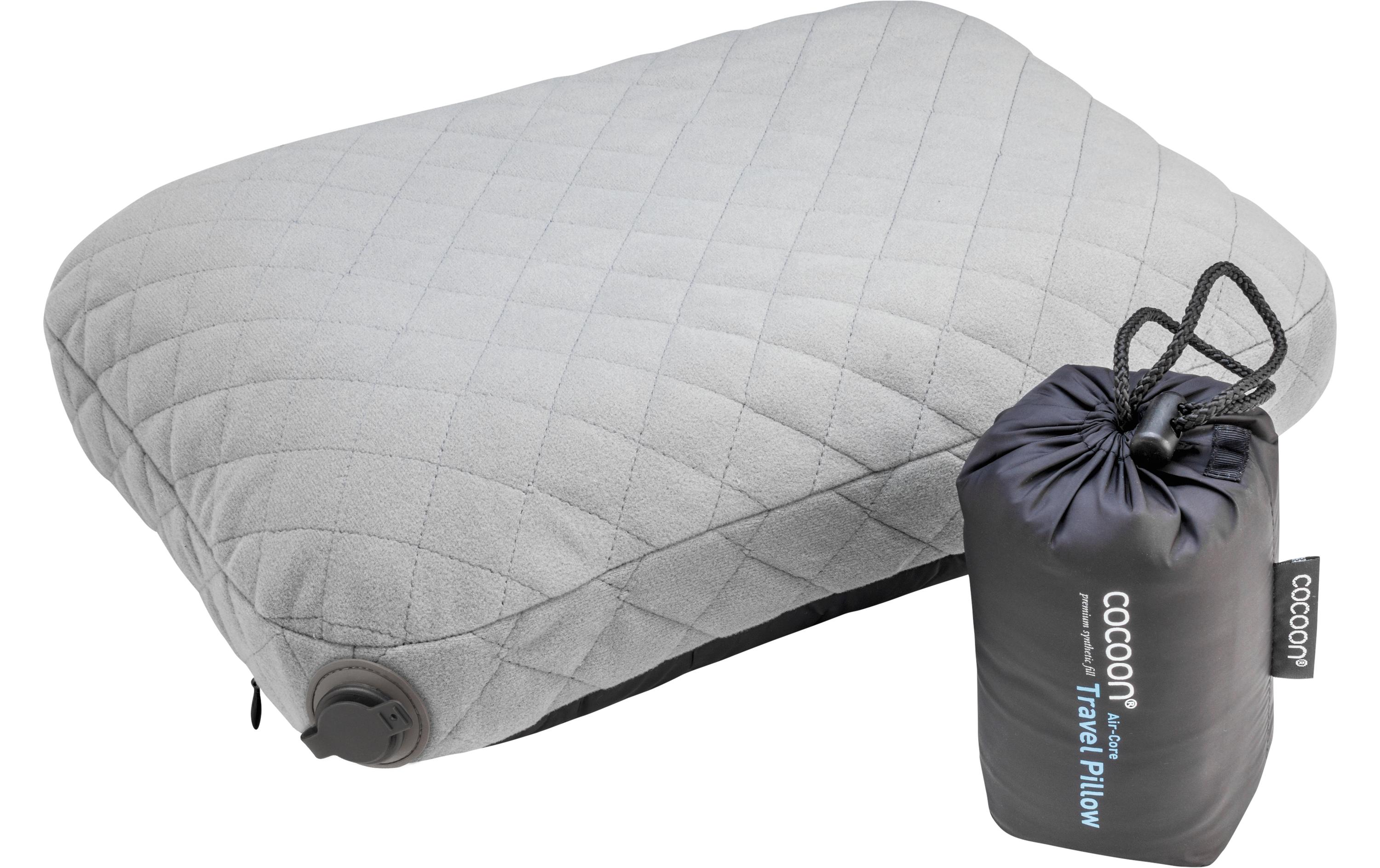Reisekissen Air Core Pillow, Grau, 28 cm x 38 cmKompakt verpackbares Reisekissen