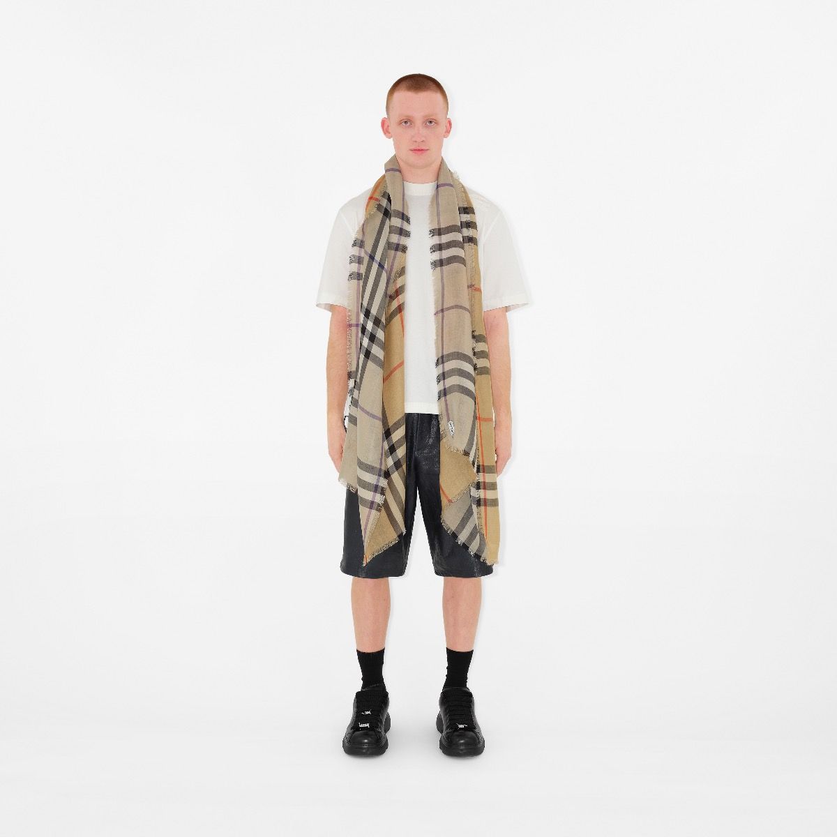 Burberry Scarf Checked