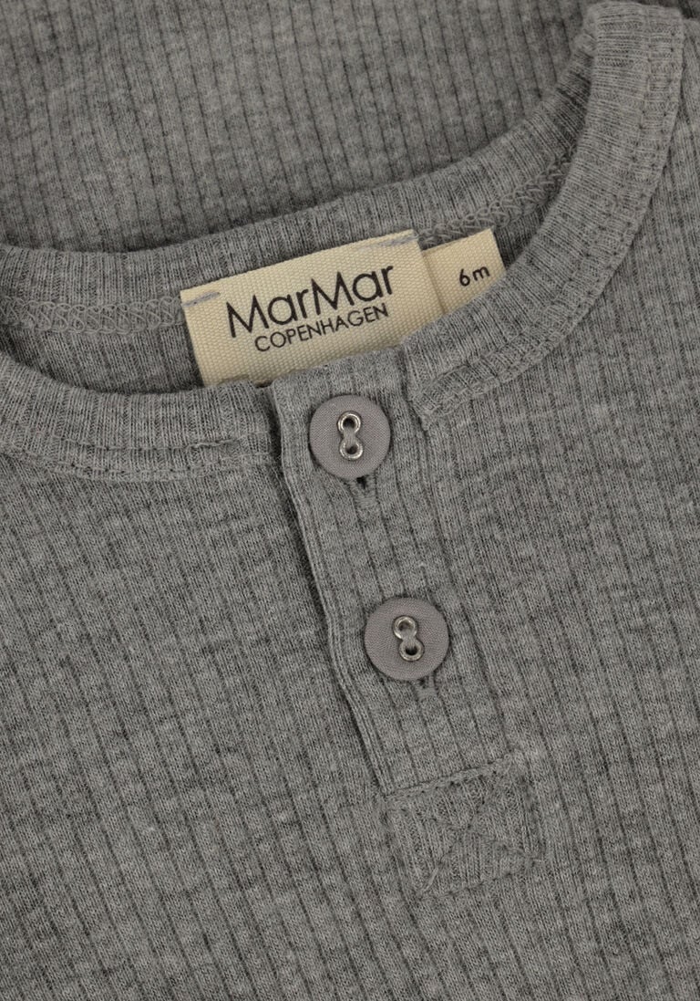MARMAR COPENHAGEN grijze marmar copenhagen  body ls modal