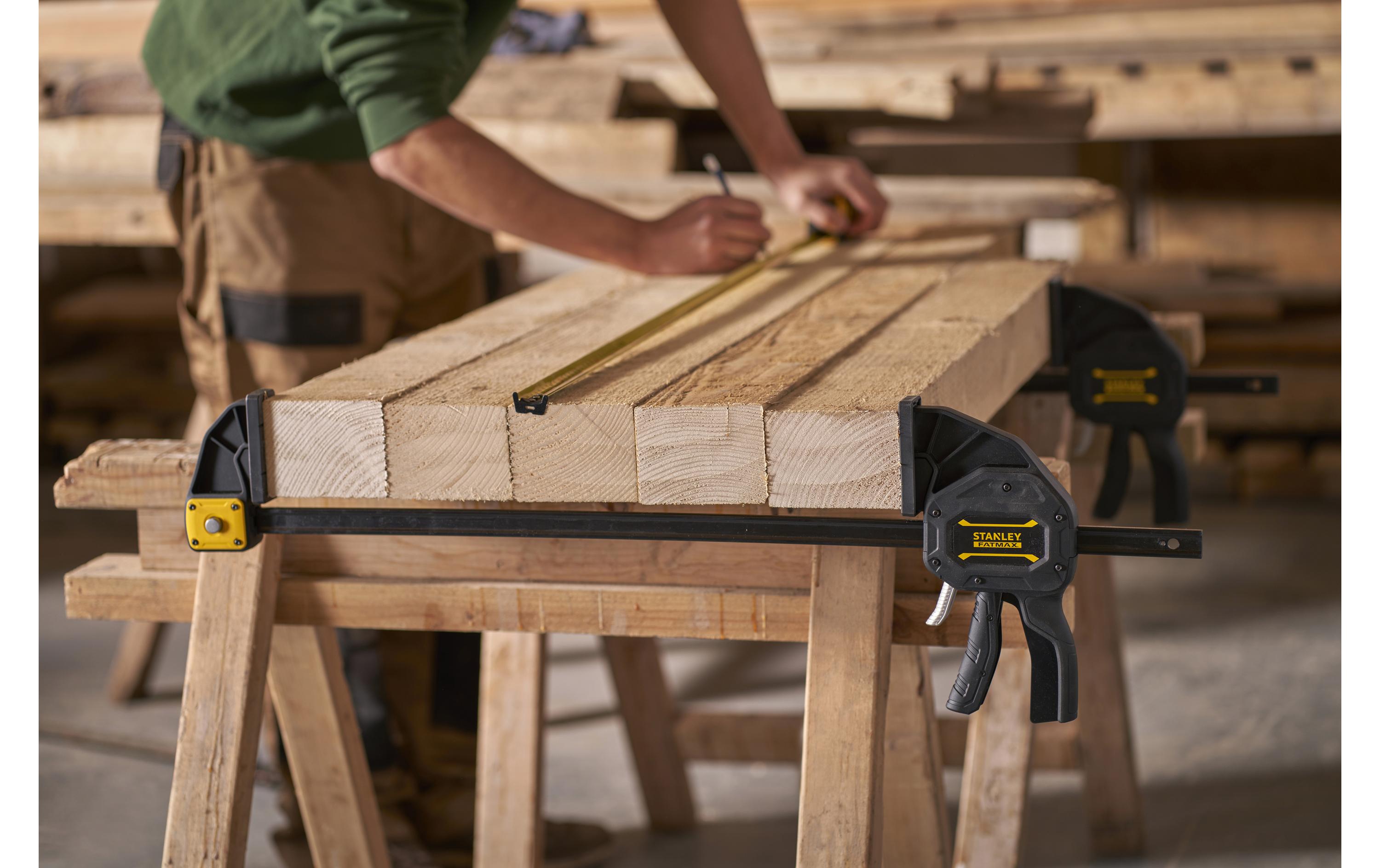 Einhandzwinge Fatmax XL 600 mmEinhandzwinge I-Profil-Schiene