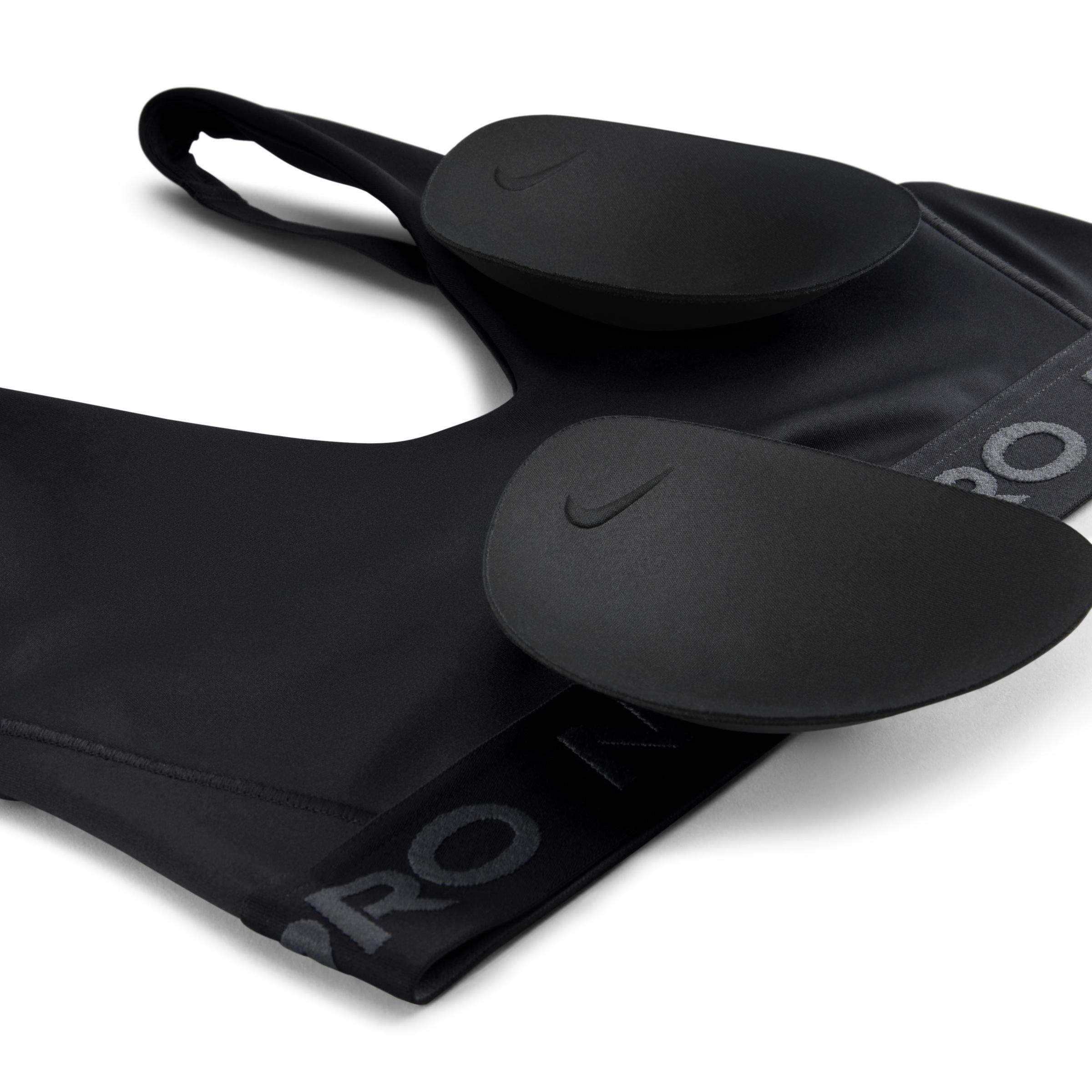 Nike Pro Indy Plunge Womens Medium Support Padded Sports Bra