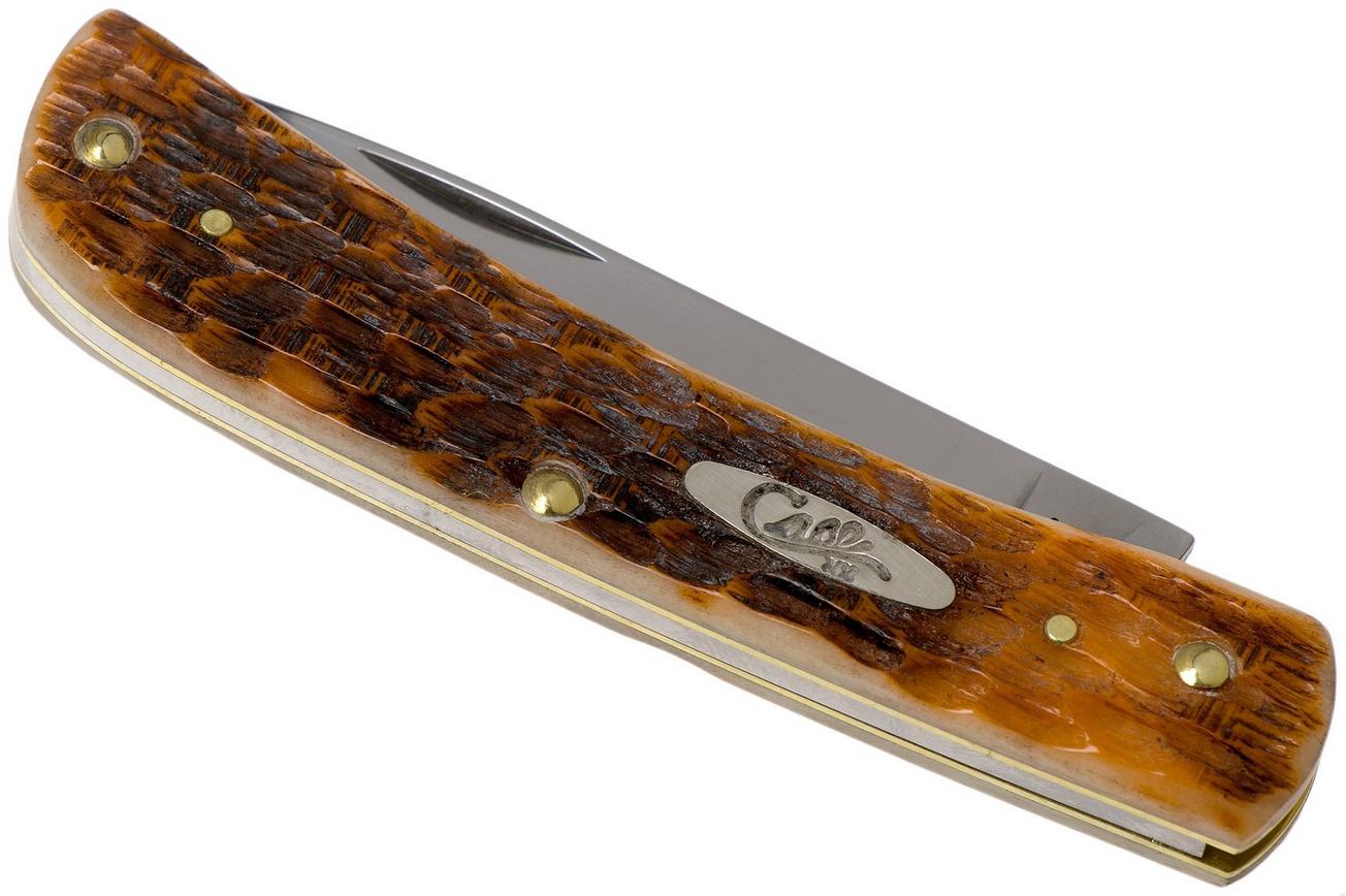 Case Sod Buster Jr Amber Jigged Bone, 30092, 6137 CV zakmes