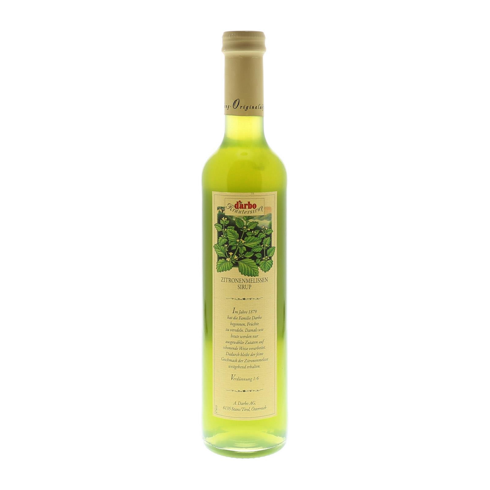 Darbo Sirup Zitronenmelisse