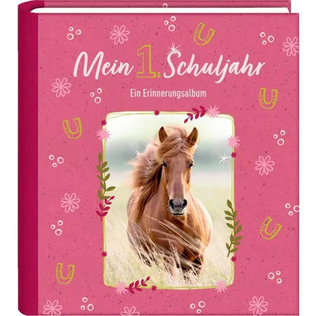 Coppenrath Verlag Eintragalbum: Mein 1. Schuljahr - Pferdefreunde