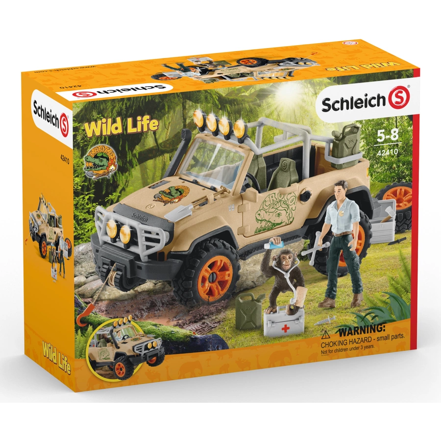 schleich® Geländewagen mit Seilwinde 42410