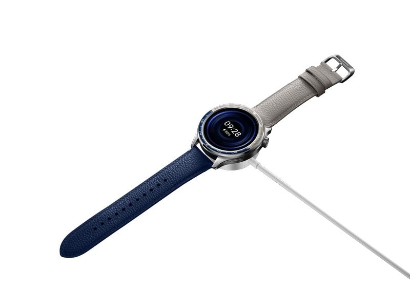 Xiaomi Smartwatch S4 Silber Smartwatch mit drehbarer Krone und AMOLED-Display