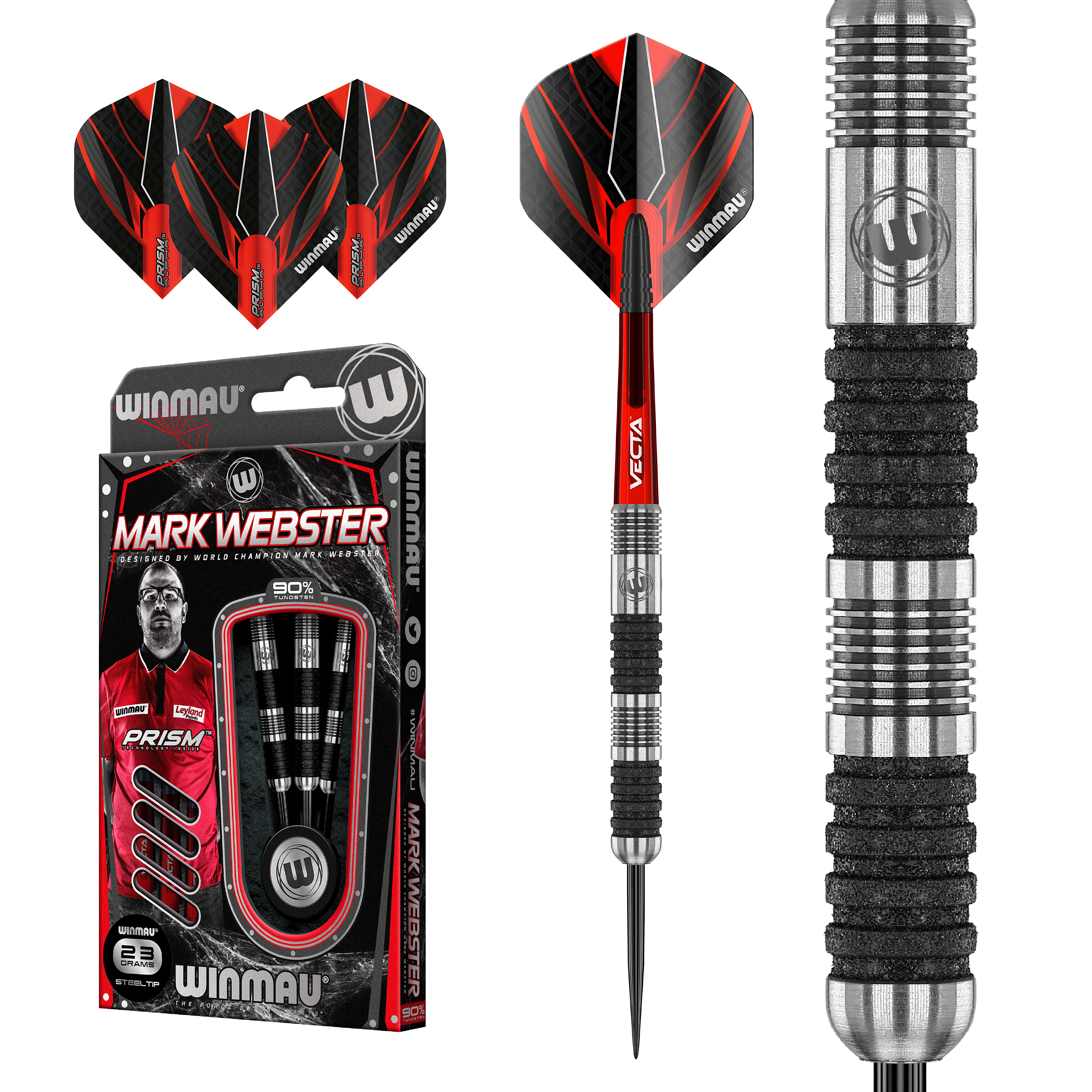 Winmau - Mark Webster Diamond - Steeldart