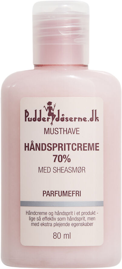 Pudderdåserne Pudderdåserne Håndsprit Creme 70% 80 ml