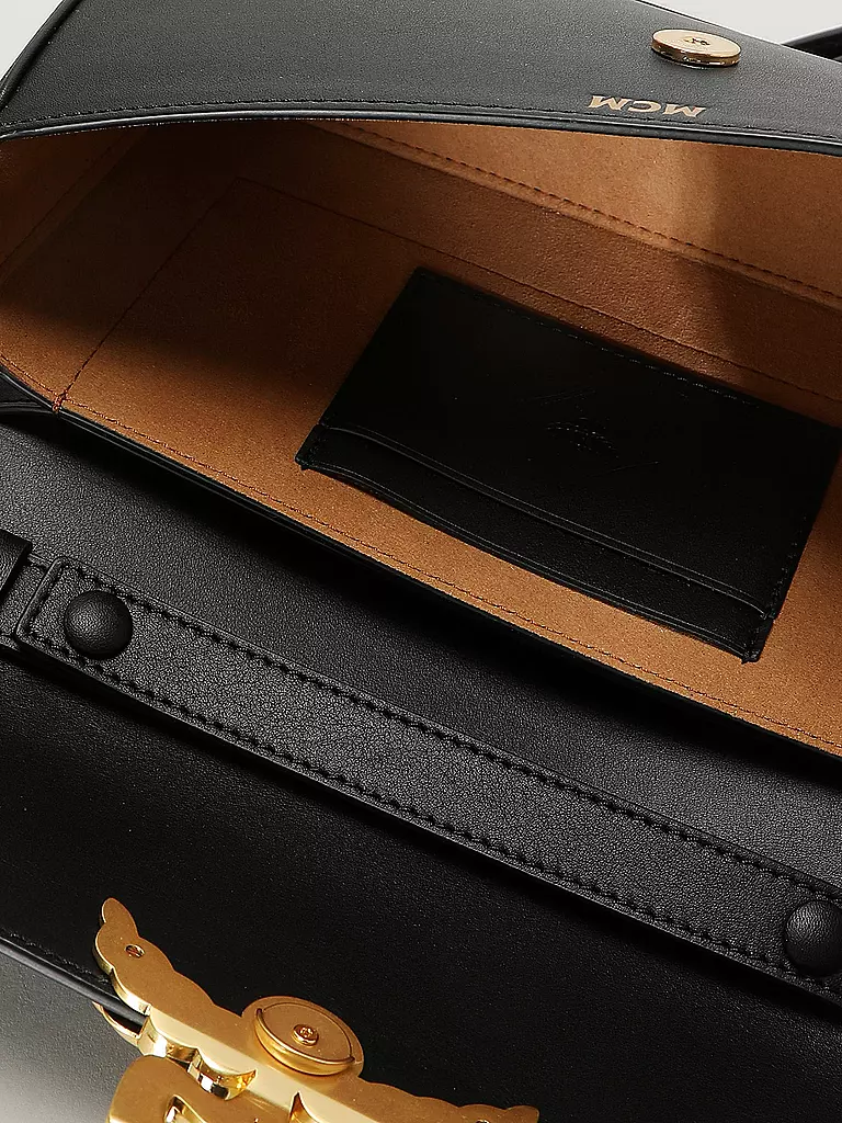 MCM Ledertasche - Umhängetasche  schwarz