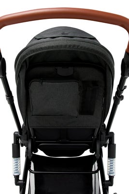 Beemoo Maxi 4 Sportsvogn, Black/Black