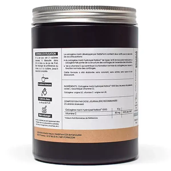 Colágeno Marinho Nat & Form para Articulações 252 gramas