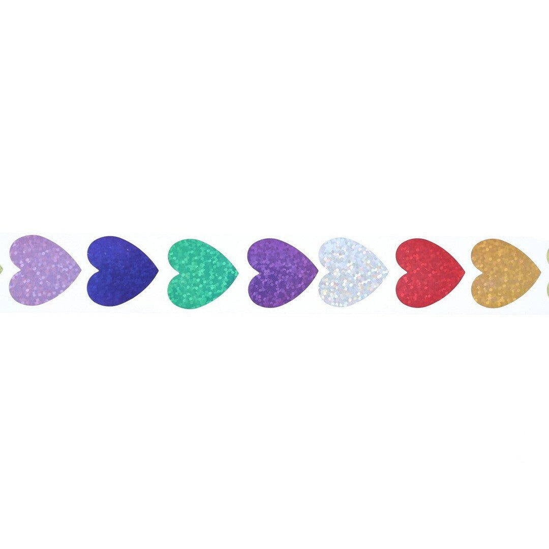 Le petit souk stickers hartjes holografisch