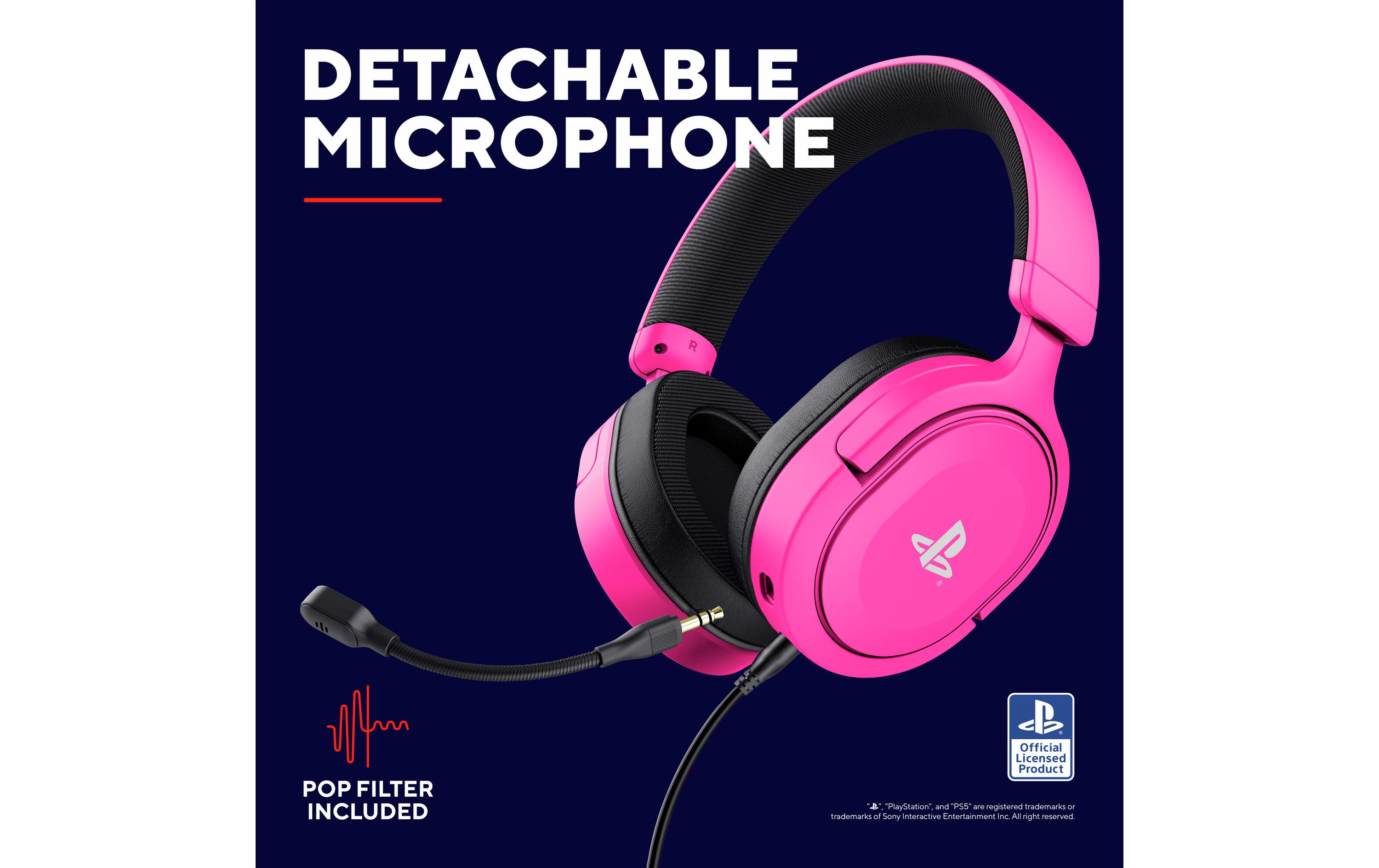 Headset GXT498P Forta Pink/SchwarzGaming-Headset für die Playstation 5
