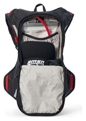 Sac à dos USWE MTB Hydro 8L   poche à eau 3L Rouge Noir