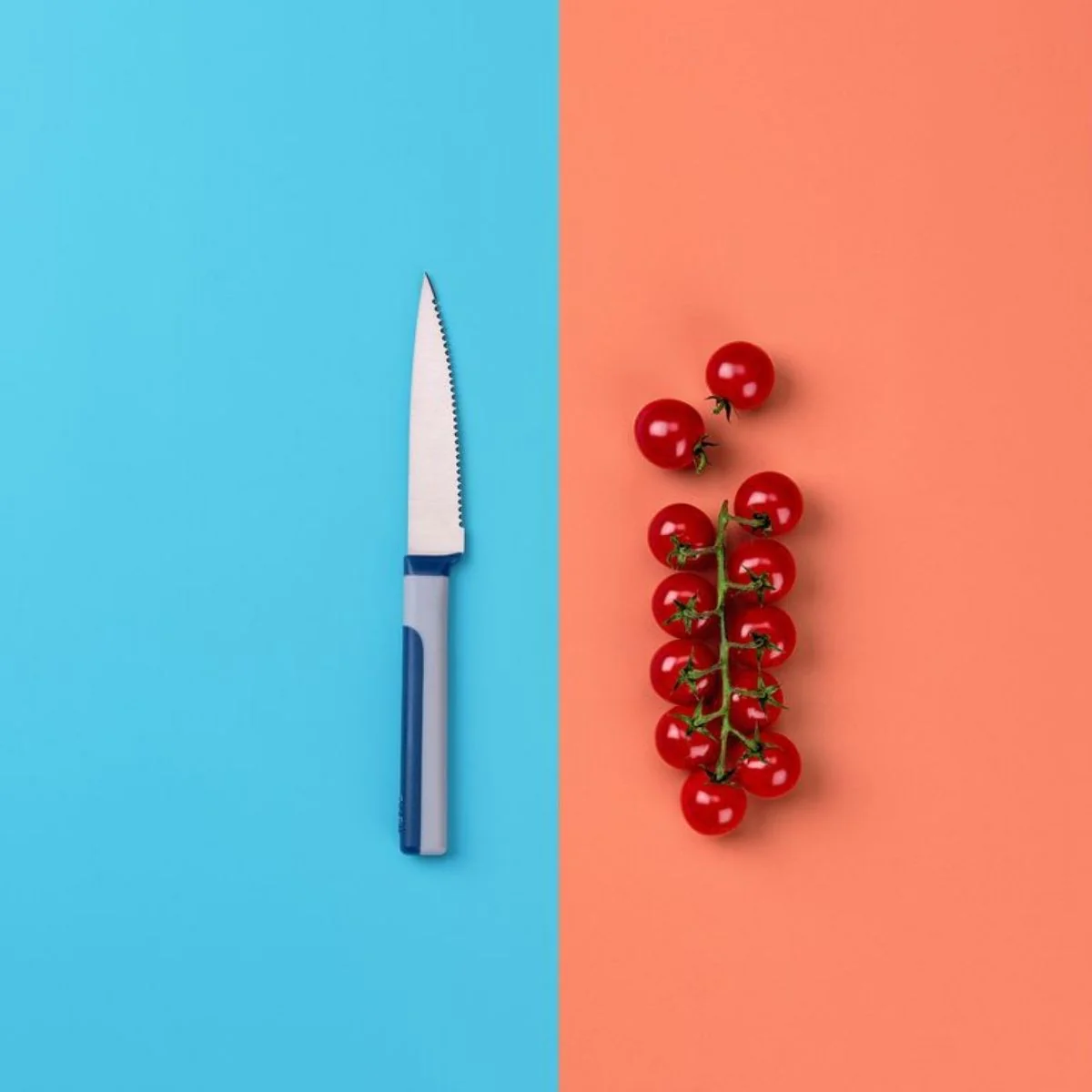 Couteau de cuisine 23 cm avec lame crantée Core