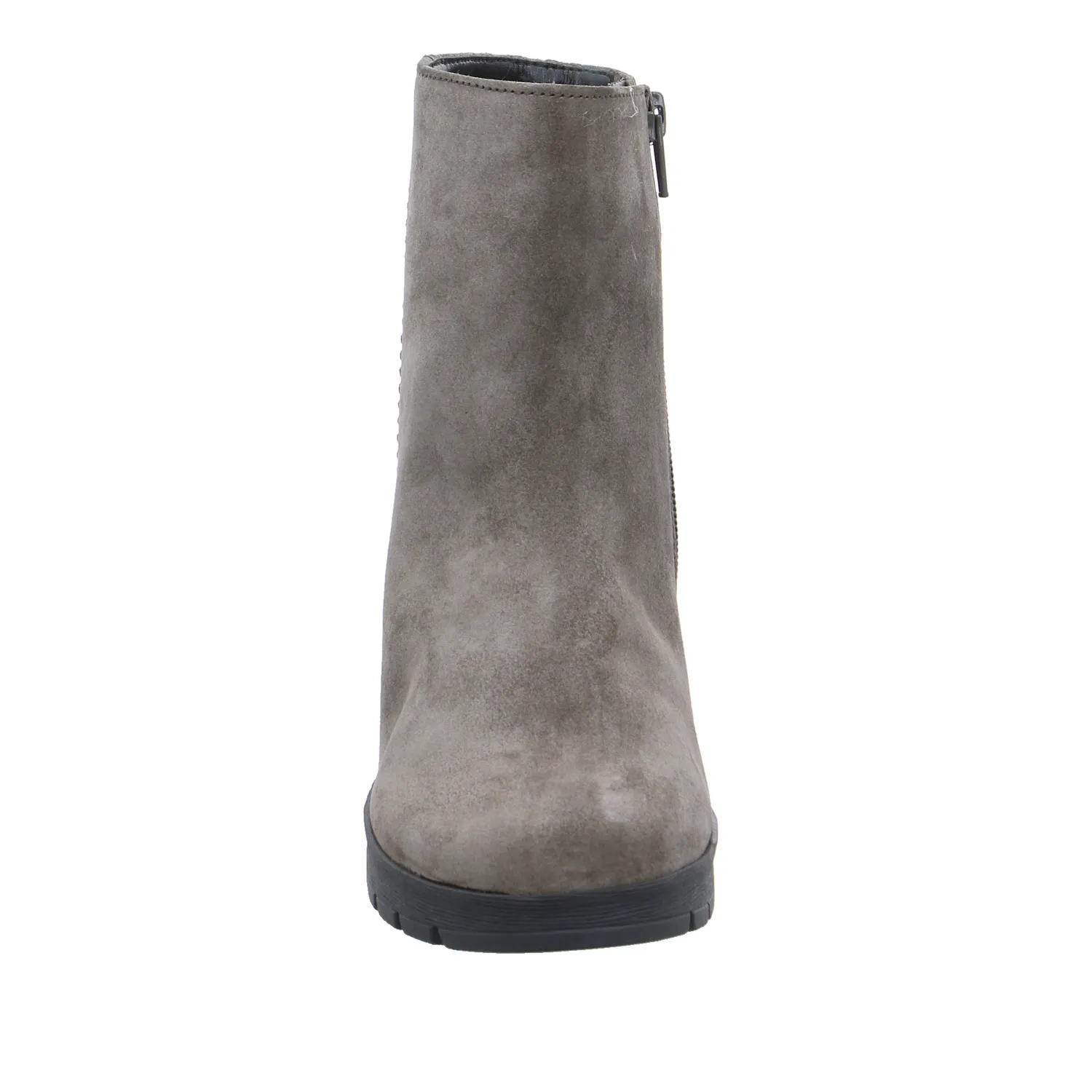 GABOR Stiefelette Taupe Leder