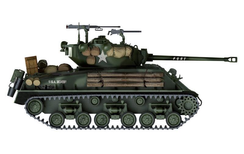 Bausatz M4A3E8 Sherman 1:35Kunststoff Modellbausatz