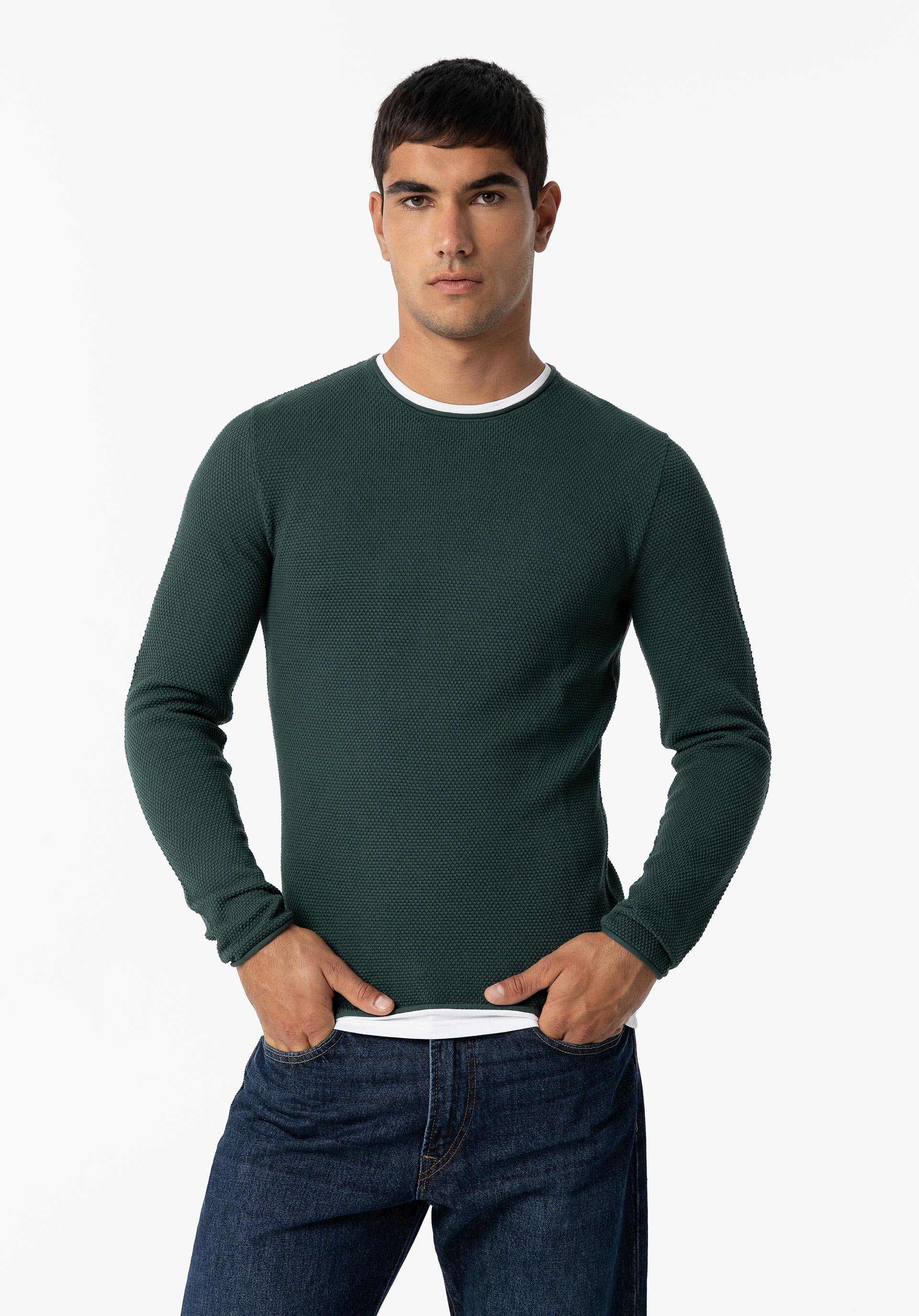 Camisola Combinada Textura