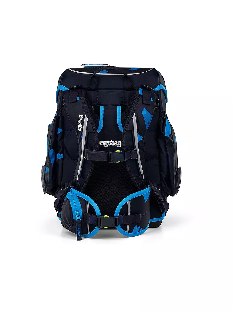 ERGOBAG Schultasche Set 5tlg CUBO VerfolgBärjagd  schwarz