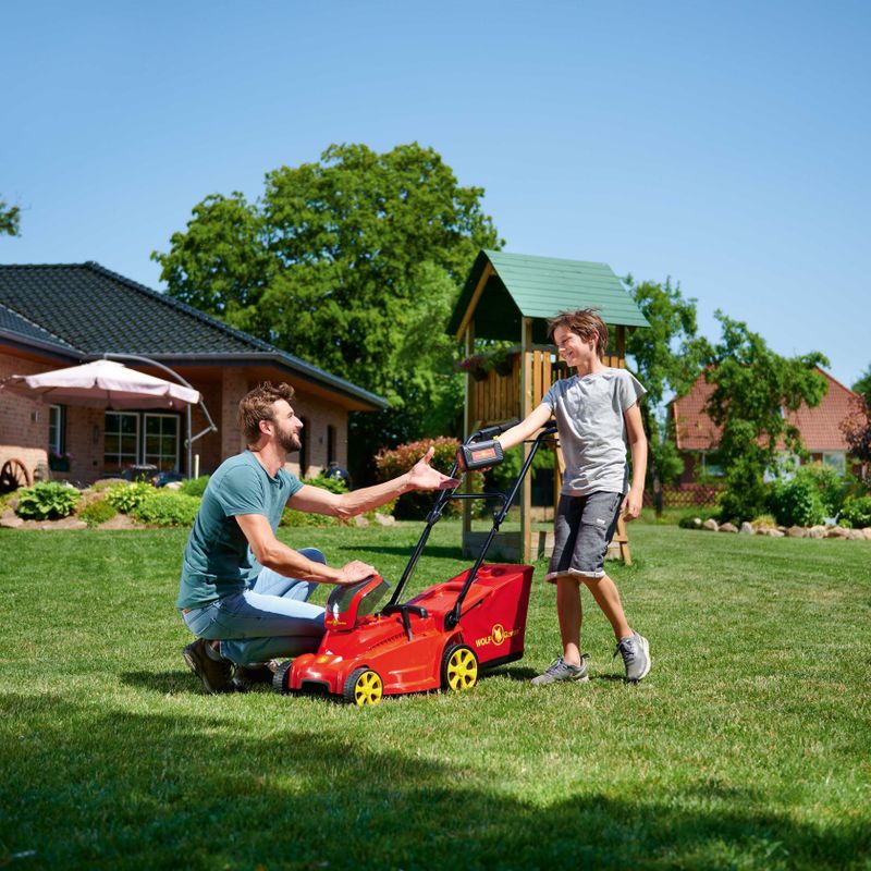 WOLF-Garten Lycos 40/340 M 40V Li-Ion accu grasmaaier set (1x 5,0Ah accu) - 470W - 34cm