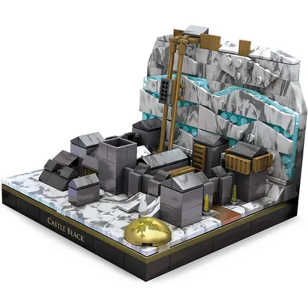 Mattel Mega Construx Game of Thrones Die Schwarze Festung, Bauset, Bausteine